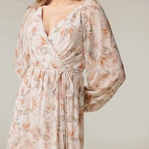 Evernew Ruffled Midi Dress